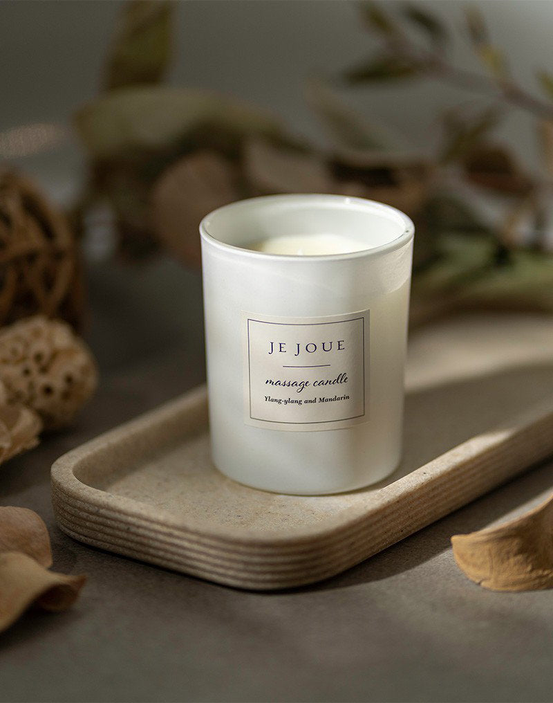 Je Joue Massage Kaars – Ylang-Ylang & Mandarijn