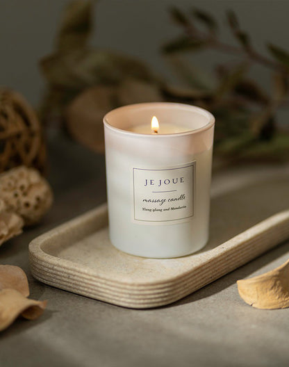 Je Joue Massage Kaars – Ylang-Ylang & Mandarijn