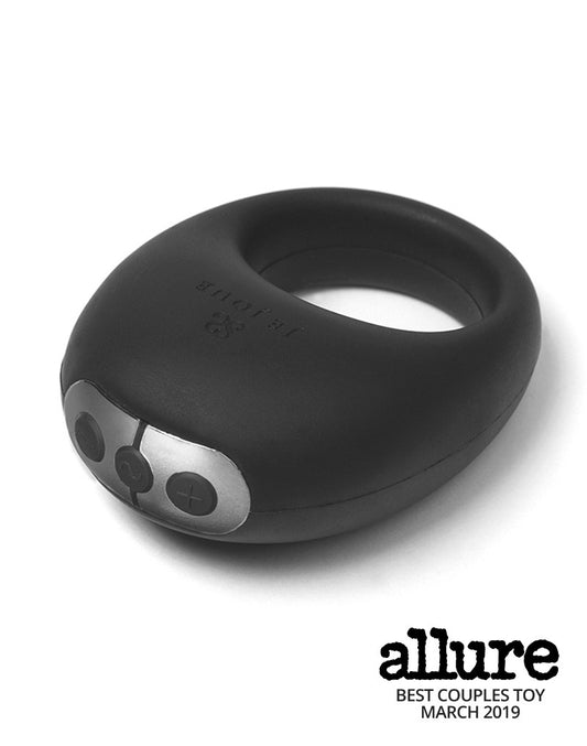 Je Joue Mio – Flexibele Cock Ring Vibrator | Zwart