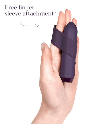 Je Joue Classic Bullet Vibrator met Vinger Sleeve | Paars