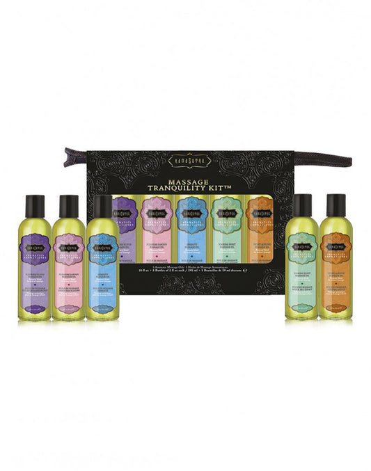 Kama Sutra - Massage Therapy Kit | Reisset met 5 Massageoliën
