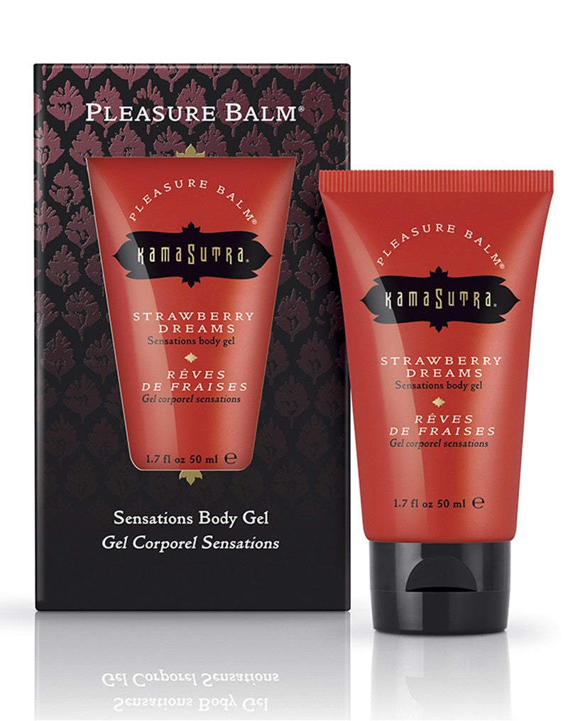 Kama Sutra Pleasure Balm – Strawberry Dreams | Likbare Tintelbalsem