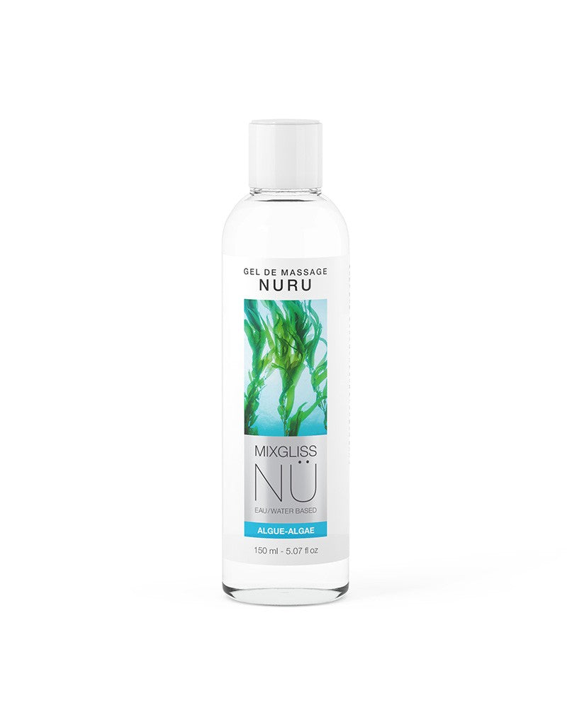 Mixgliss NU Algue – 2-in-1 Massagegel & Glijmiddel op Waterbasis | 150 ml