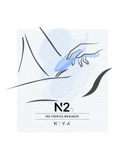 NIYA 2 Couple Massager – Lichtblauw