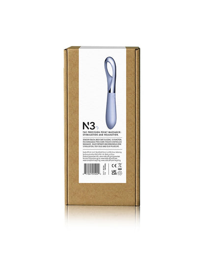NIYA 3 Vingervibrator – Lichtblauw