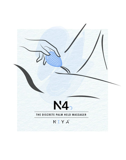 NIYA 4 Intieme Massager – Lichtblauw