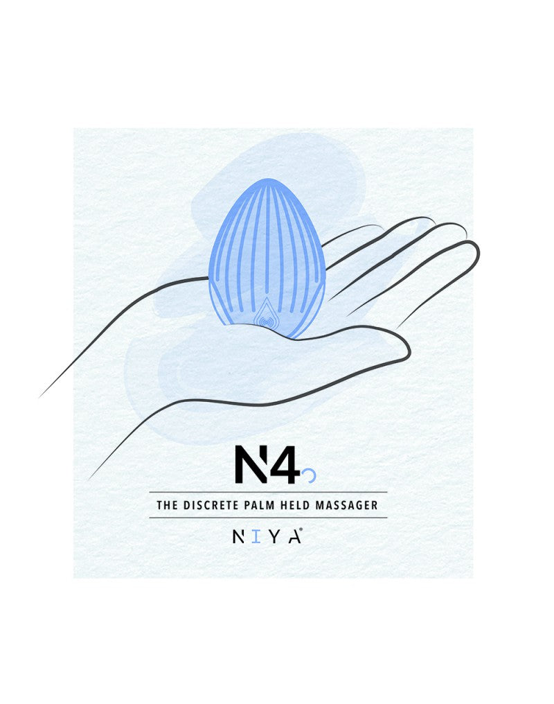 NIYA 4 Intieme Massager – Lichtblauw