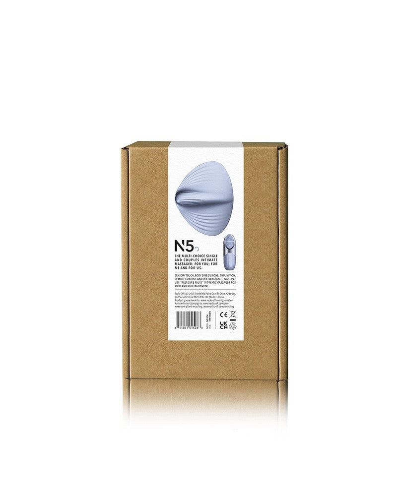 NIYA 5 – Oplegvibrator met Afstandsbediening | Lichtblauw