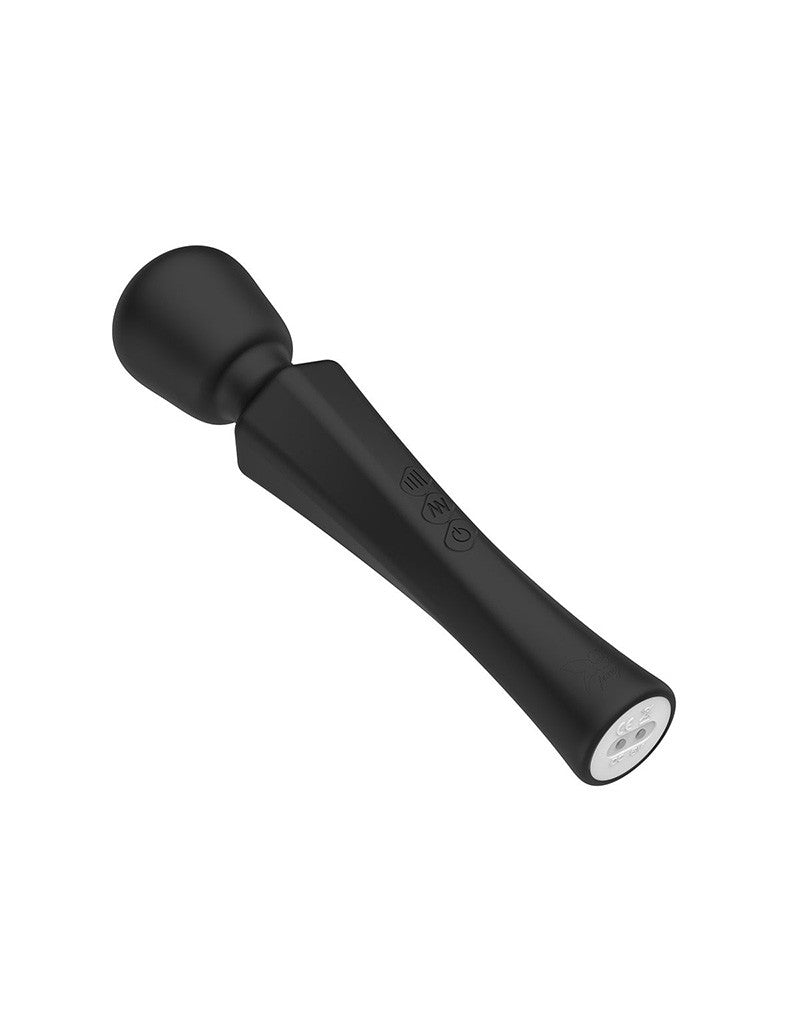 Pixey Aquawand Mini Wandvibrator – Zwart