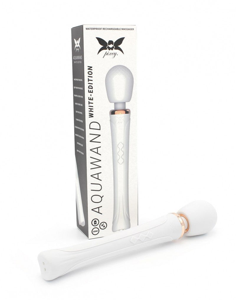 Pixey Aquawand Vibrator - Wit