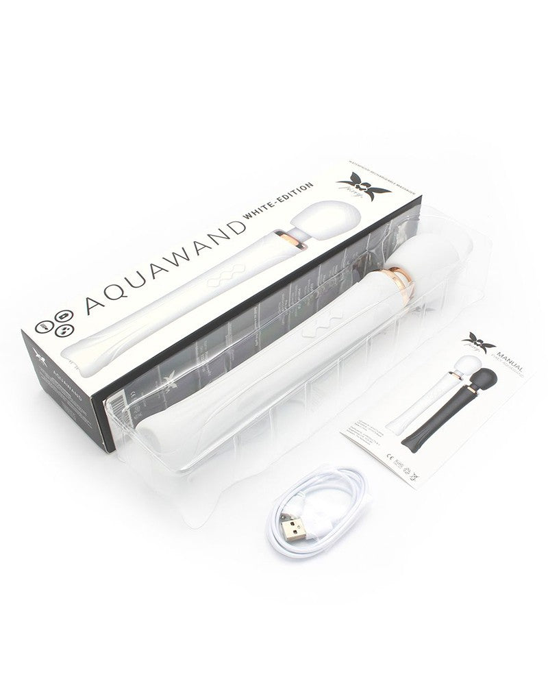 Pixey Aquawand Vibrator - Wit