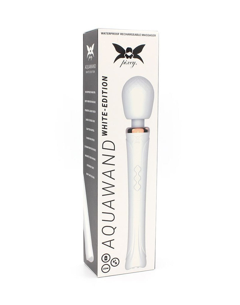 Pixey Aquawand Vibrator - Wit