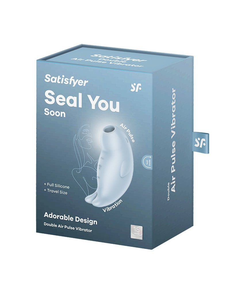 Satisfyer Seal You Soon Luchtdruk Vibrator – Blauw