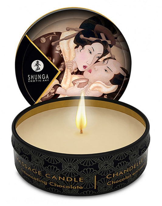 Shunga Mini Massagekaars – Intoxicating Chocolate 30 ml