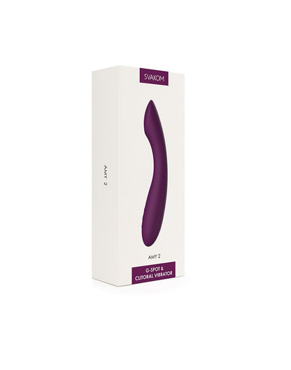 SVAKOM Amy 2 – Flexibele G-Spot Vibrator in Paars