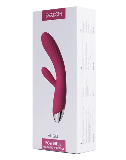 SVAKOM Angel – Veelzijdige vibrator met verwarmingsfunctie en dubbele motoren