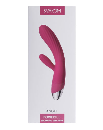 SVAKOM Angel – Veelzijdige vibrator met verwarmingsfunctie en dubbele motoren