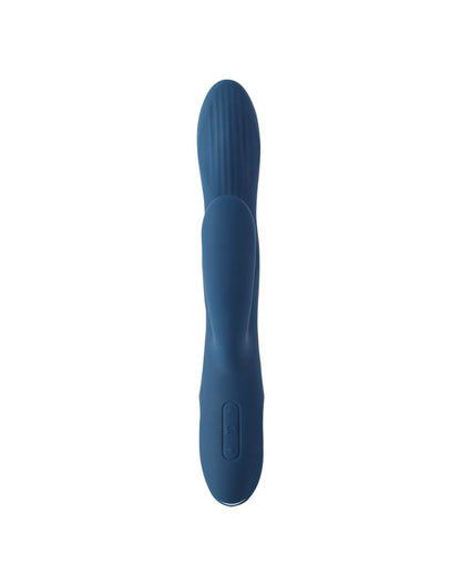 SVAKOM Aylin Rabbit Vibrator met Pulserende Tip – Blauw