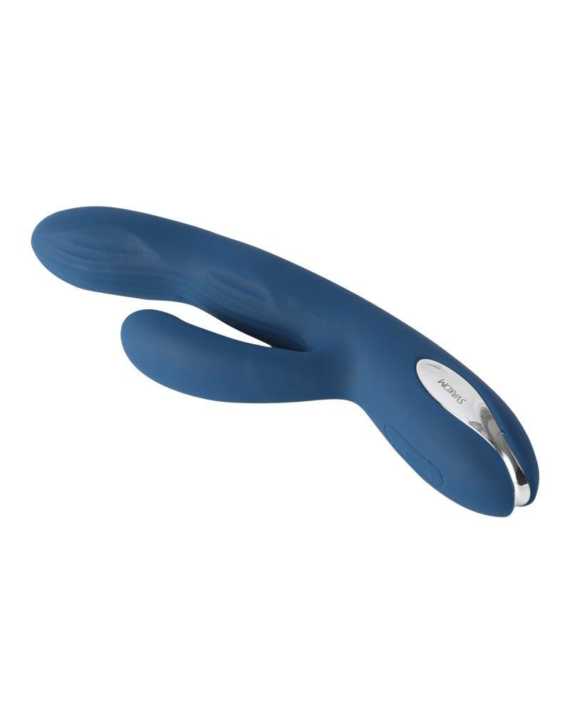 SVAKOM Aylin Rabbit Vibrator met Pulserende Tip – Blauw