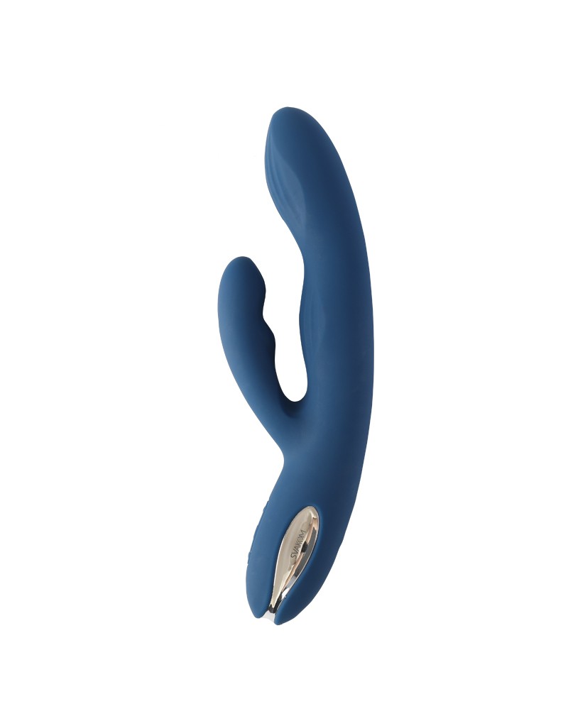 SVAKOM Aylin Rabbit Vibrator met Pulserende Tip – Blauw