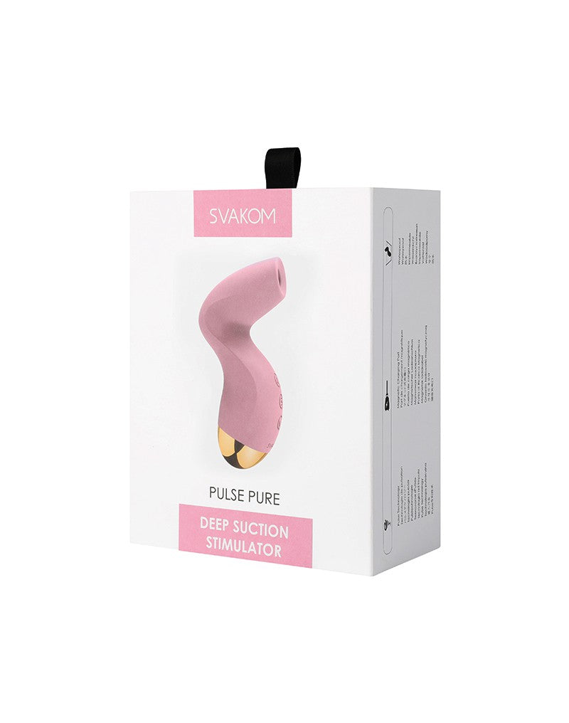 SVAKOM Pulse Pure – Luchtdruk Vibrator – Roze