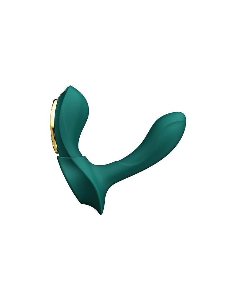 ZALO Aya – Draagbare Vibrator met Afstandsbediening | Groen