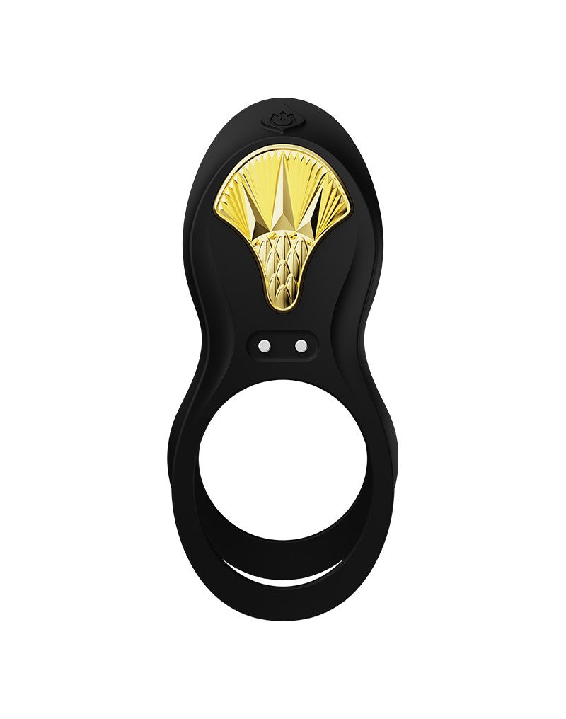 ZALO Bayek Cockring Vibrator met Afstandsbediening – Zwart