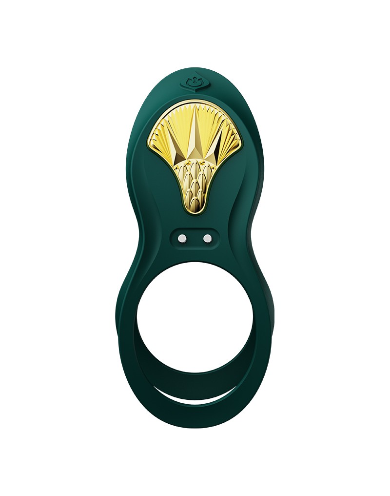 ZALO Bayek Cockring Vibrator met Afstandsbediening – Groen
