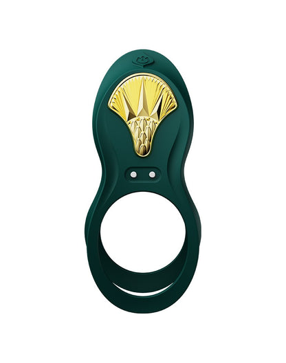 ZALO Bayek Cockring Vibrator met Afstandsbediening – Groen