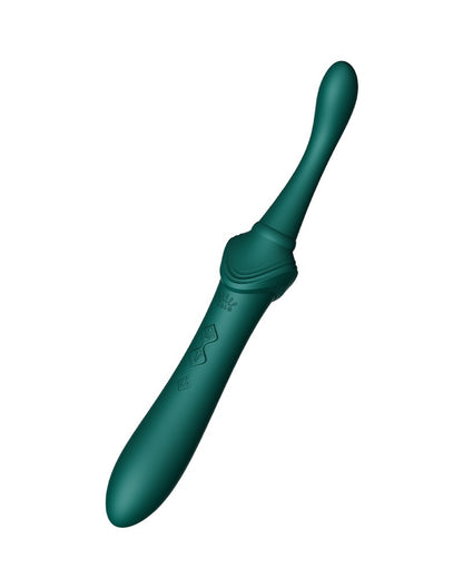 ZALO Bess 2 – Verwarmende Clitoris Massager met 4 Opzetstukken | Groen