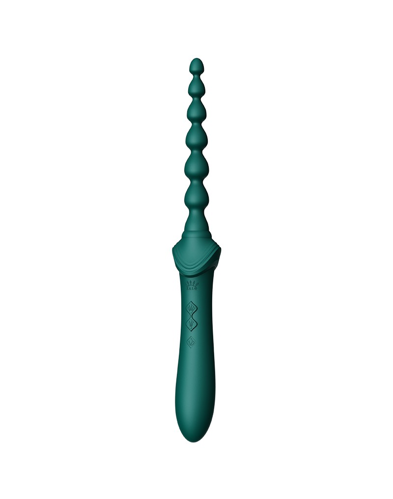 ZALO Bess 2 – Verwarmende Clitoris Massager met 4 Opzetstukken | Groen