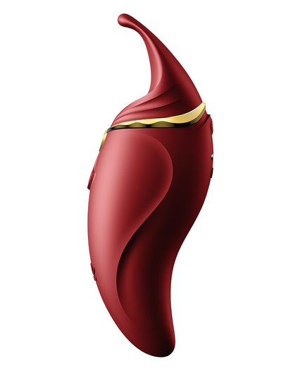 ZALO Hero Clitorale PulseWave Massager – Wine Red