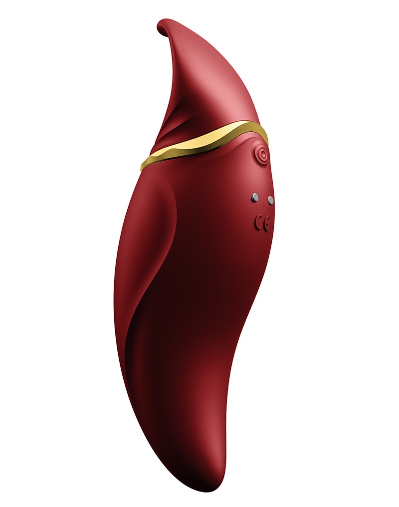ZALO Hero Clitorale PulseWave Massager – Wine Red
