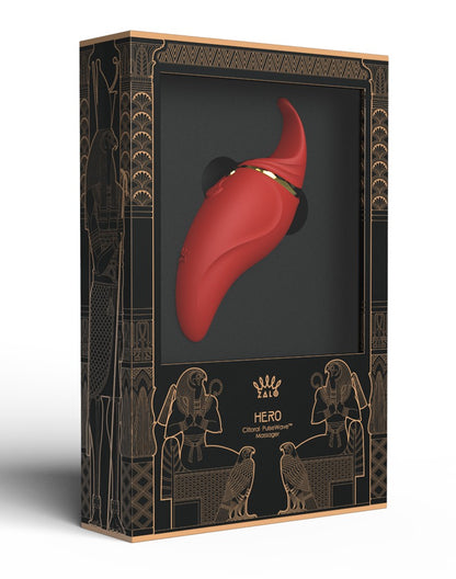 ZALO Hero Clitorale PulseWave Massager – Wine Red