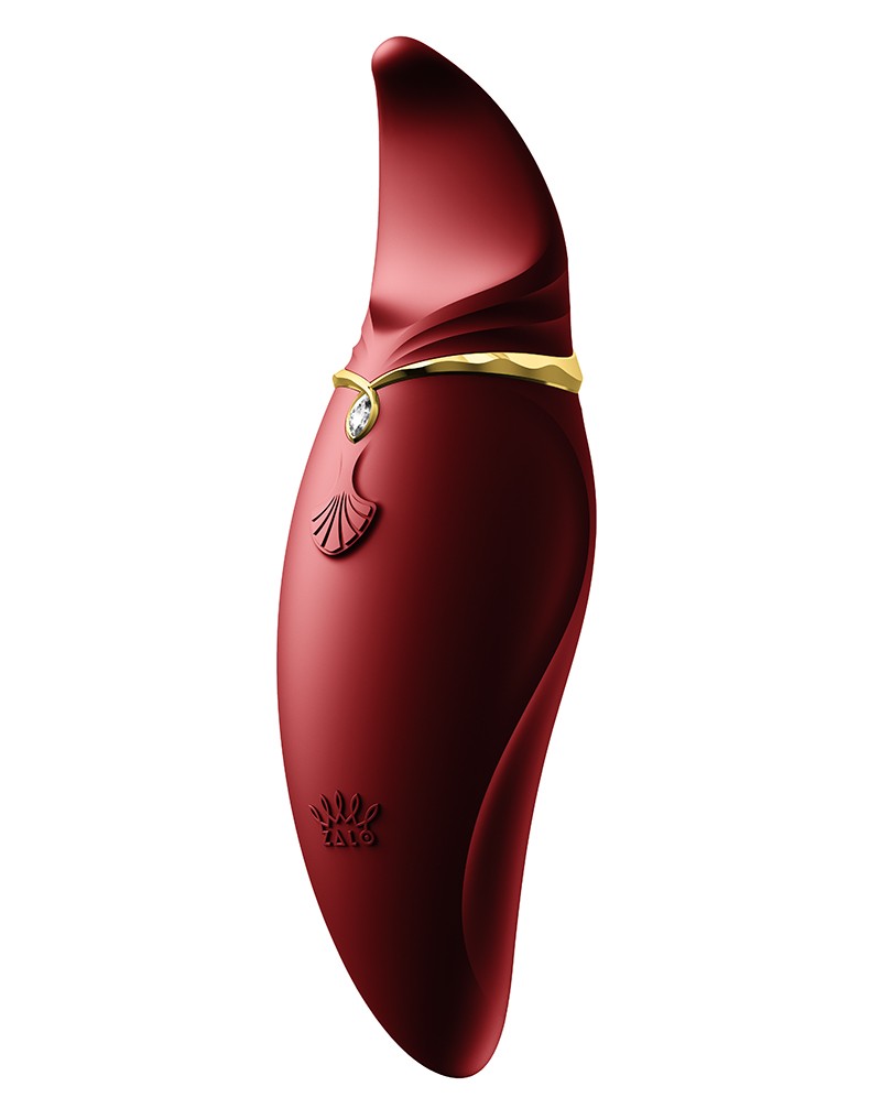 ZALO Hero Clitorale PulseWave Massager – Wine Red